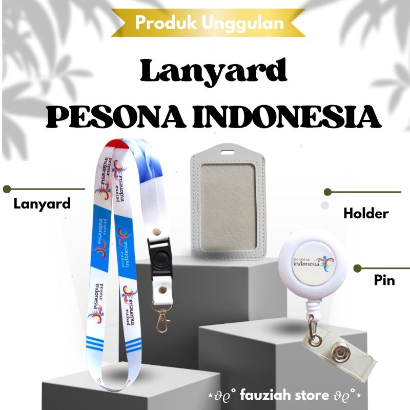 

READY! TALI ID CARD PESONA INDONESIA / LANYARD PESONA INDONESIA TERMURAH!!!
