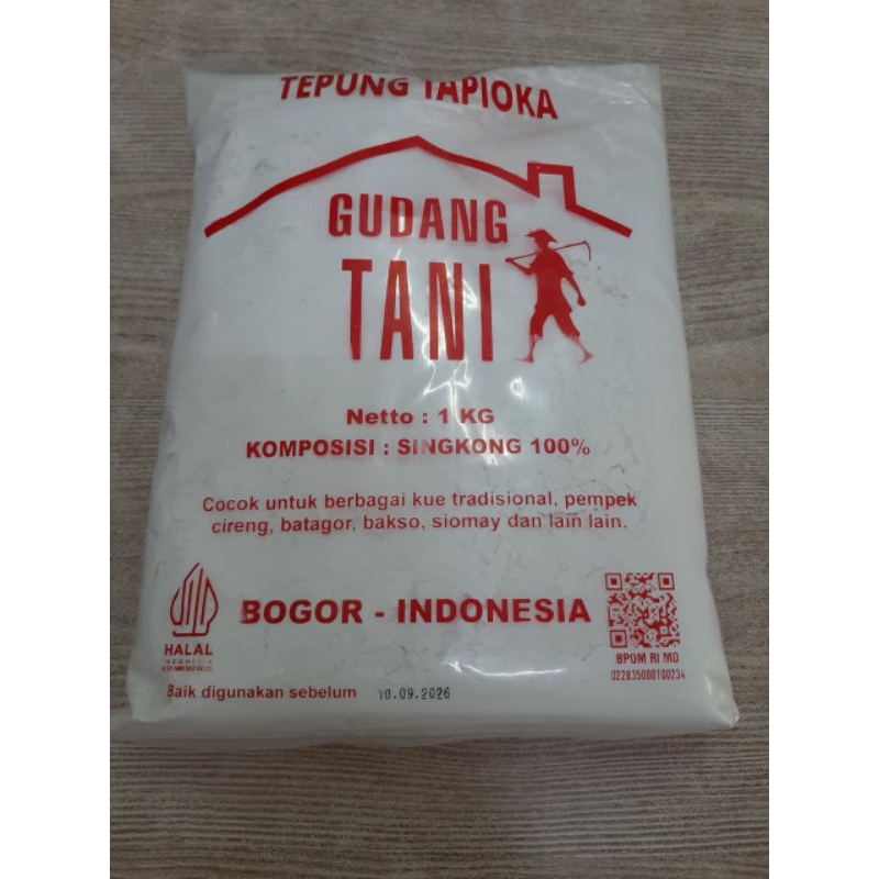 

Gudang tani tepung tapioka merah 1kg