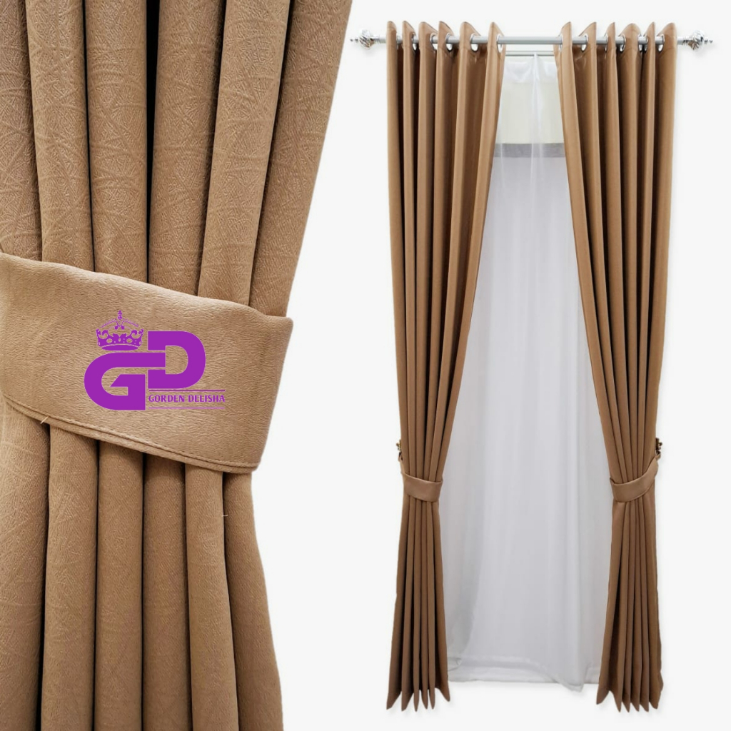 gorden impoert bahan black out korden tebal tidak menerawang hordeng tebal bahan import gorden pintu
