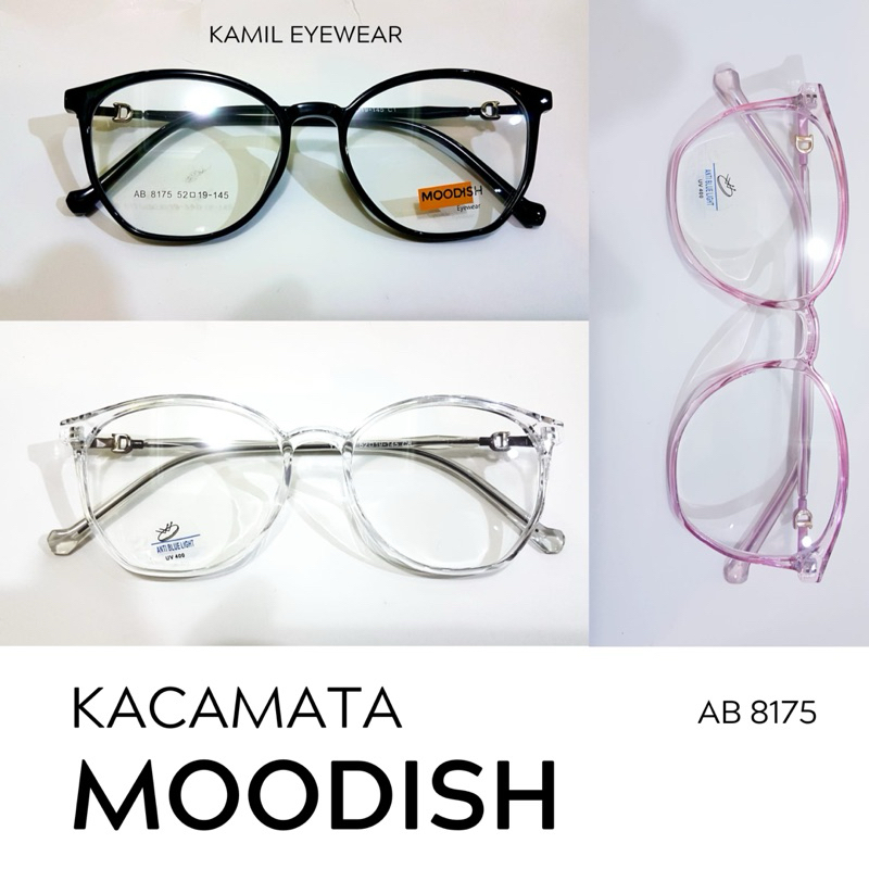 Kacamata MOODISH AB 8175 plus/minus/cylinder/photochromic/blueray/bluechromic