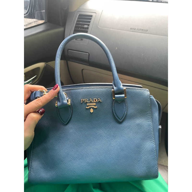 prada preloved 23cm authentic