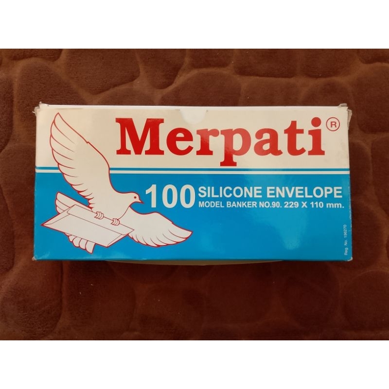 

Amplop Model banker Merek merpati isi 100 pcs
