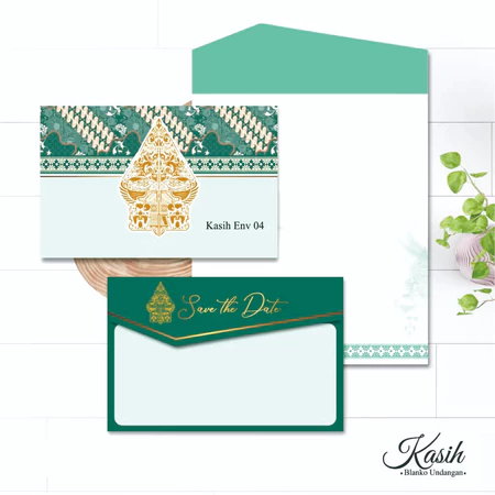 BLANKO KASIH ENVELOPE 04 - BLANKO UNDANGAN KOSONGAN