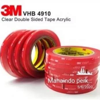 

3M Double Tape VHB CLEAR 4910 - Double tape Bening 2cm x 4,5m