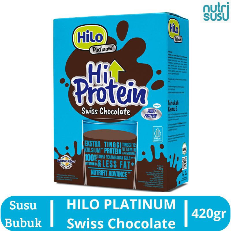 

HILO PLATINUM Swiss Chocolate Isi 420gr - 12 Sachet