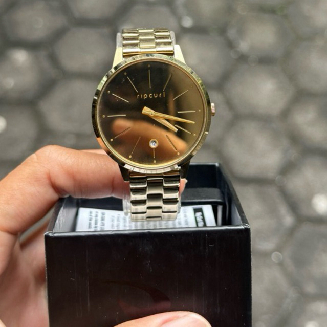RIPCURL jam tangan lola gold stainless steel NEW ORIGINAL 100%