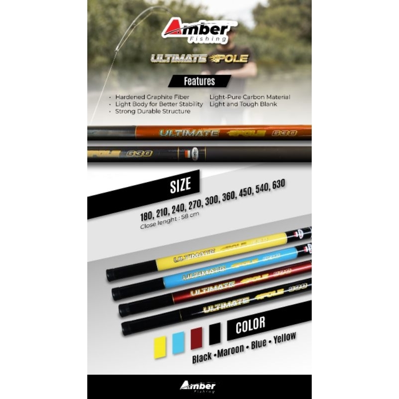 POLE / TEGEK ULTIMATE POLE 630CM