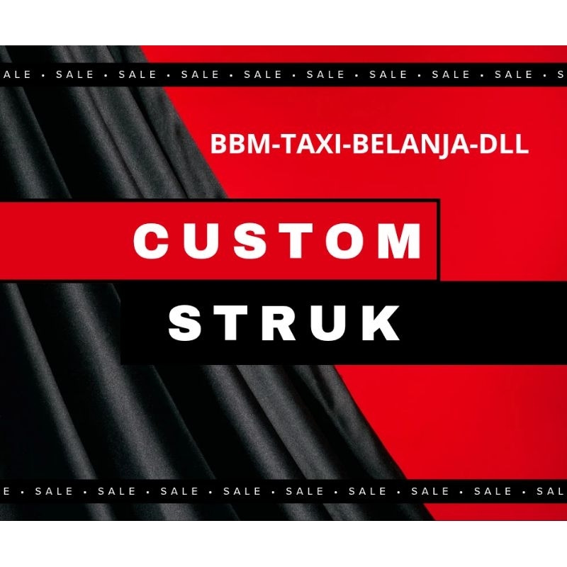 

CUSTOM STRUK CETAK SESUAI PERMINTAAN KERTAS 58