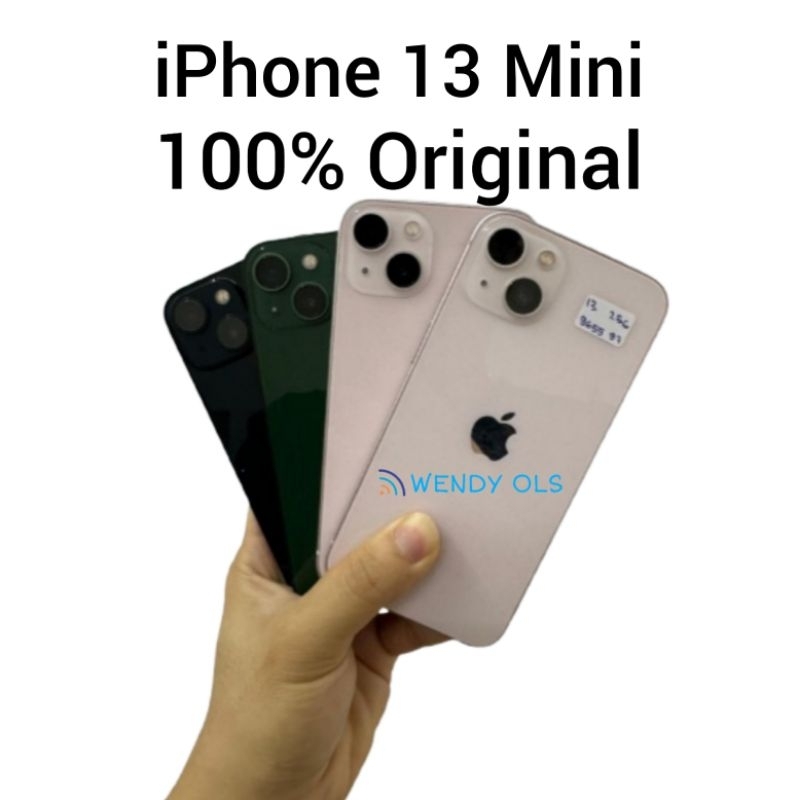 iPhone 13 Mini 5G 128 GB / 256 GB / 512 GB Original Second Seken Bekas Mulus Inter BC IBOX