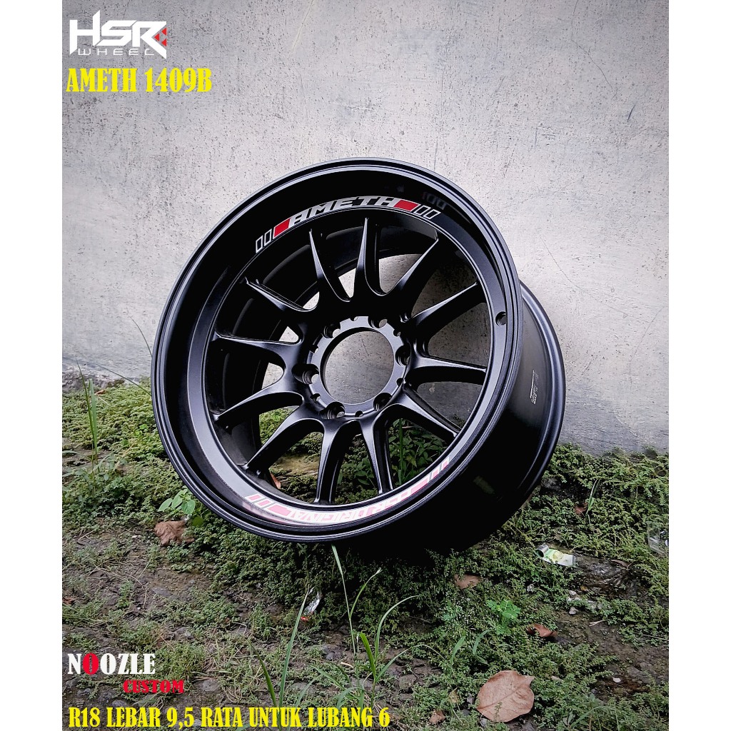 Velg Mobil RingRing 18 Untk Lubang 6 Pelek HSR Boon Madiun