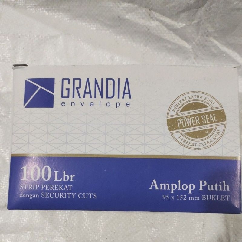 

amplop 95x152 mm isi 100 lembar
