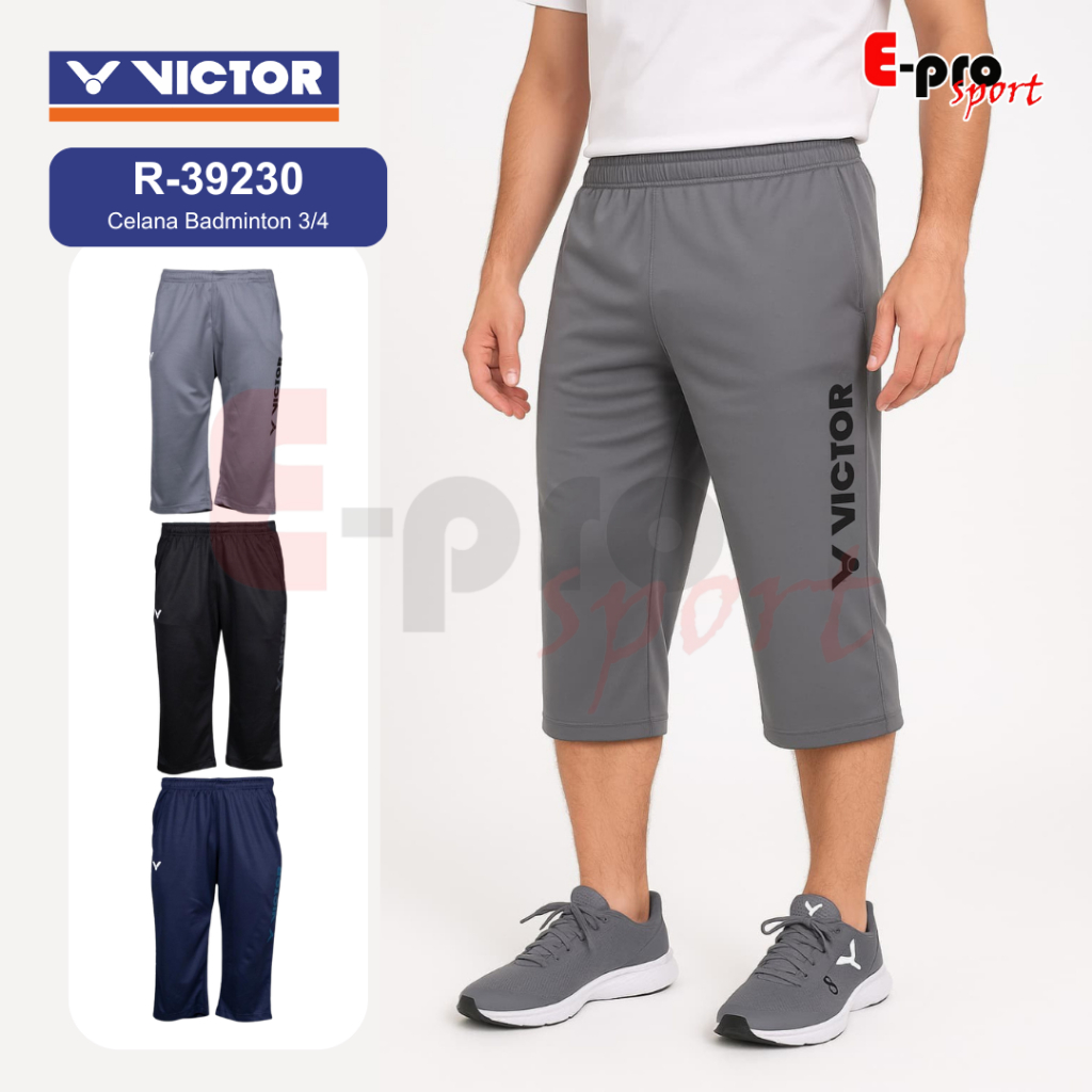 Celana Badminton Victor 3/4 R-39230 R 39230 R39230 Bulutangkis Short Pants Original