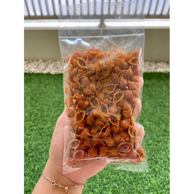 

Kerang Kriuk Pedas Cikruh Daun jeruk 100gram