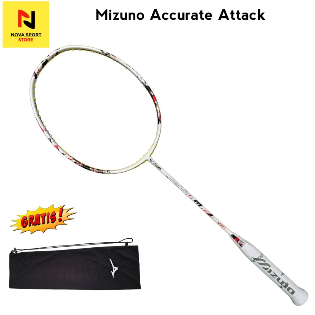Mizuno Raket Badminton Accurate Attack V90