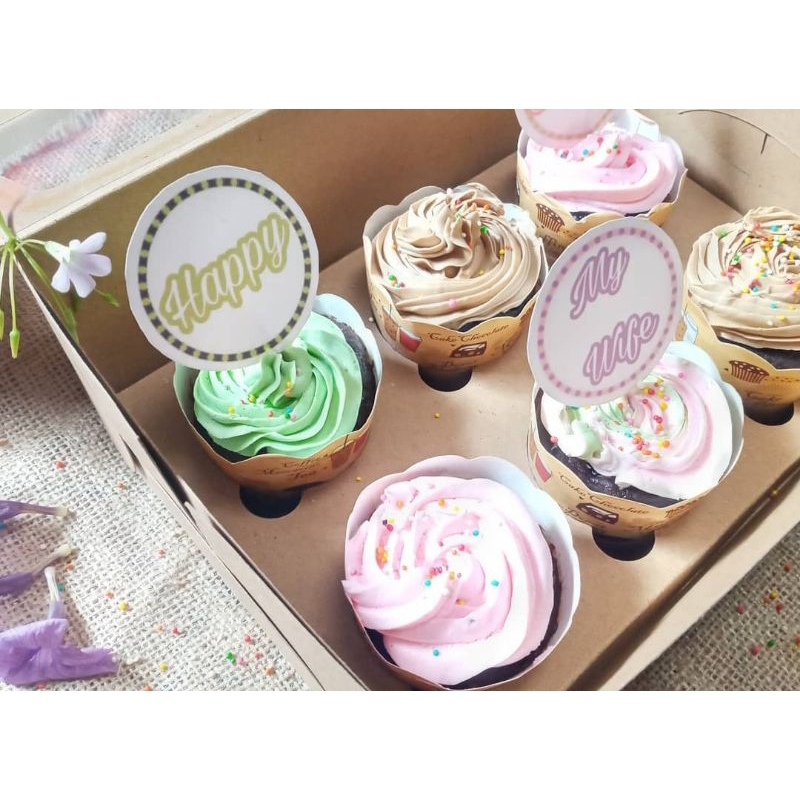 

CUPCAKE BASE COKLAT PARCEL SET