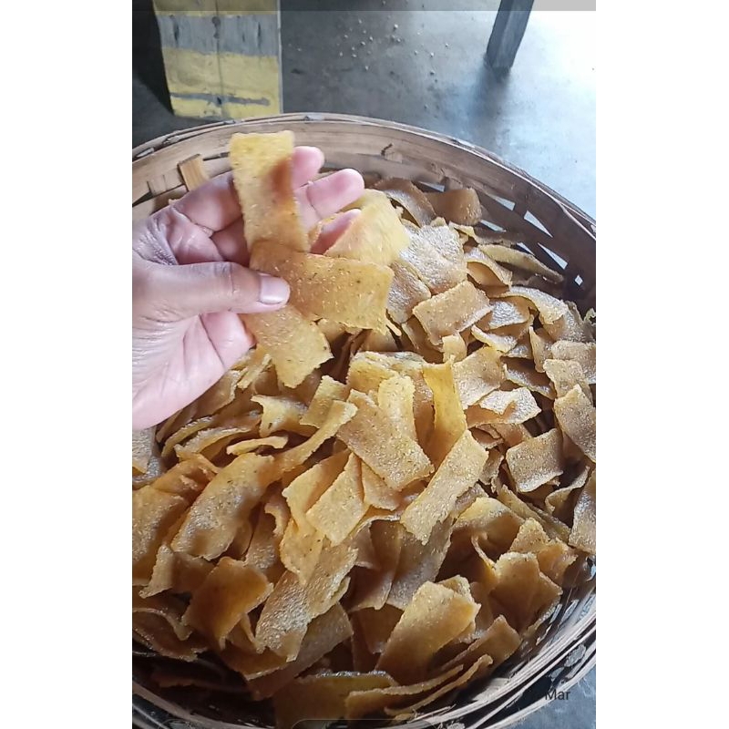 Kerupuk Puli Mentah/Krecek kerupuk puli