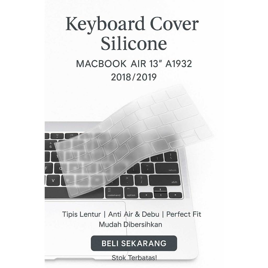 Keyboard Cover MacBook Air Retina 13 Inc