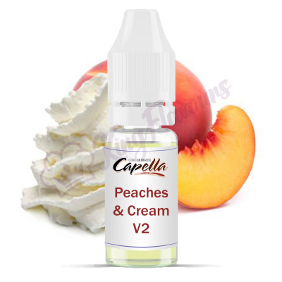 

Capella Peach and cream v2 essence perasa flavor