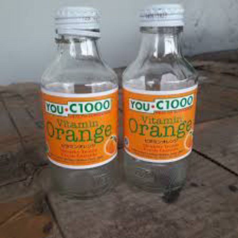 botol kaca bekas youC 1000
