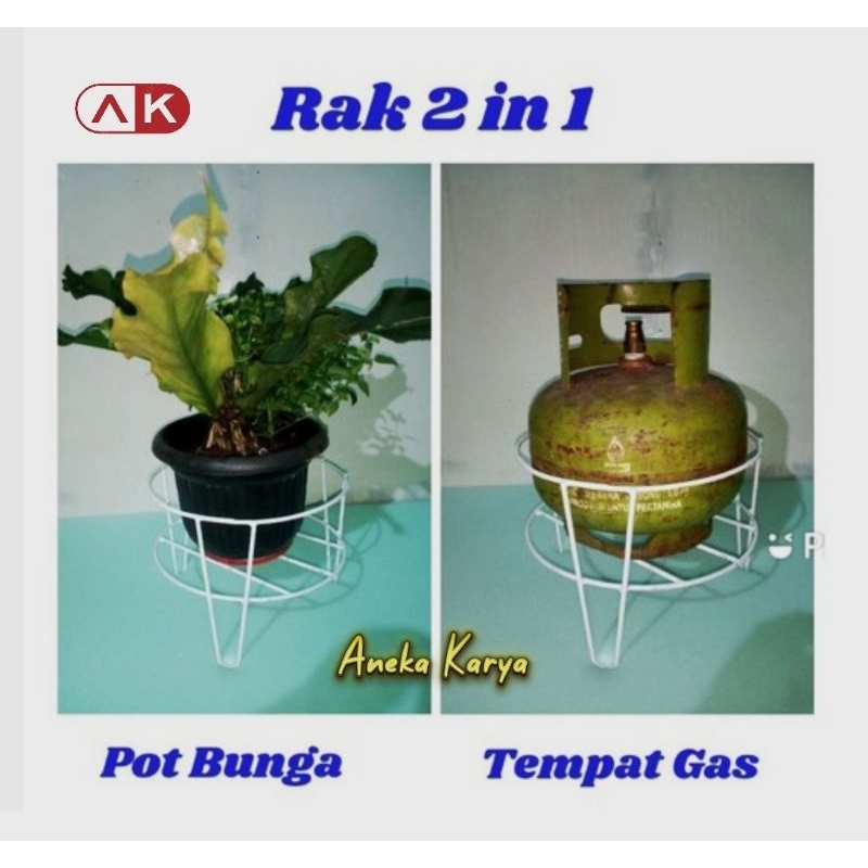 Aneka Karya || RAK GAS LPG/ Tempat Gas LPG/ Rak Murah Praktis
