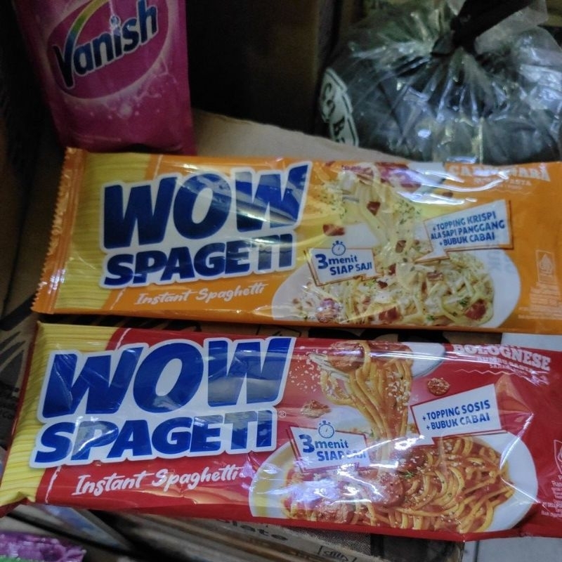 

WOW SPAGHETTI ( 1 BKS) 84 gram