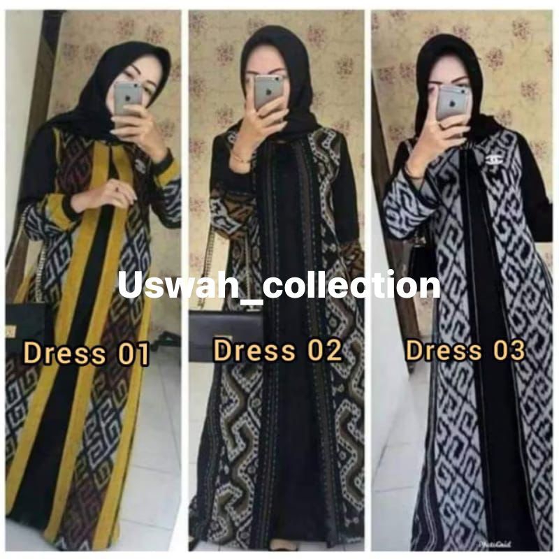 dress tenun gamis tenus dress etnik gamis etnik baju tenun baju etnik baju kondangan tenun