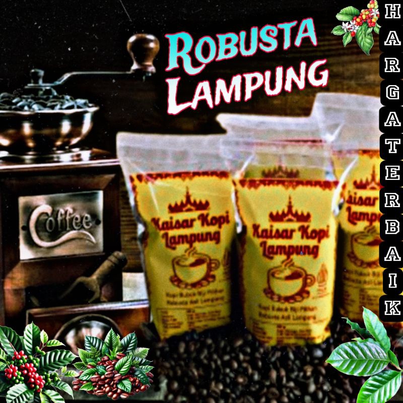 

kopi bubuk kaisar kopi lampung Robusta