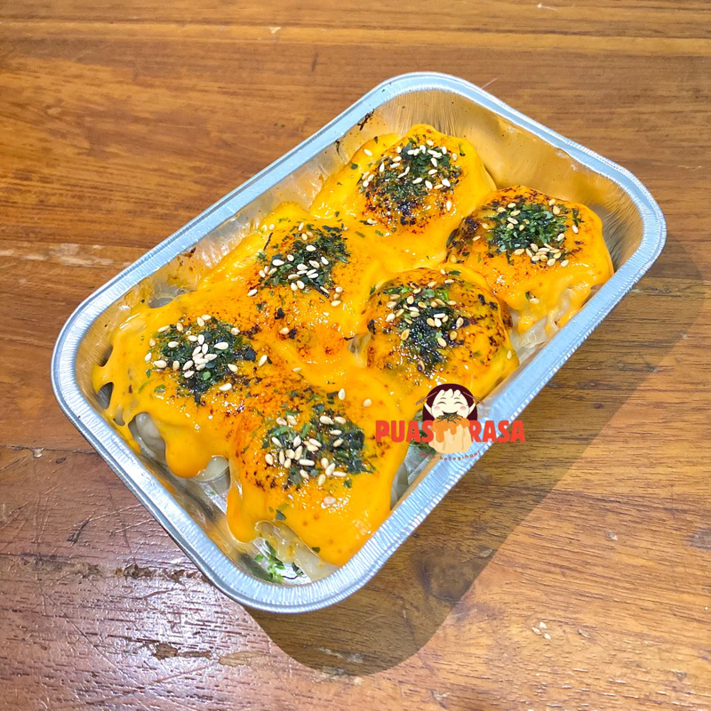 

Dimsum Mentai isi 6 Free Chili Oil
