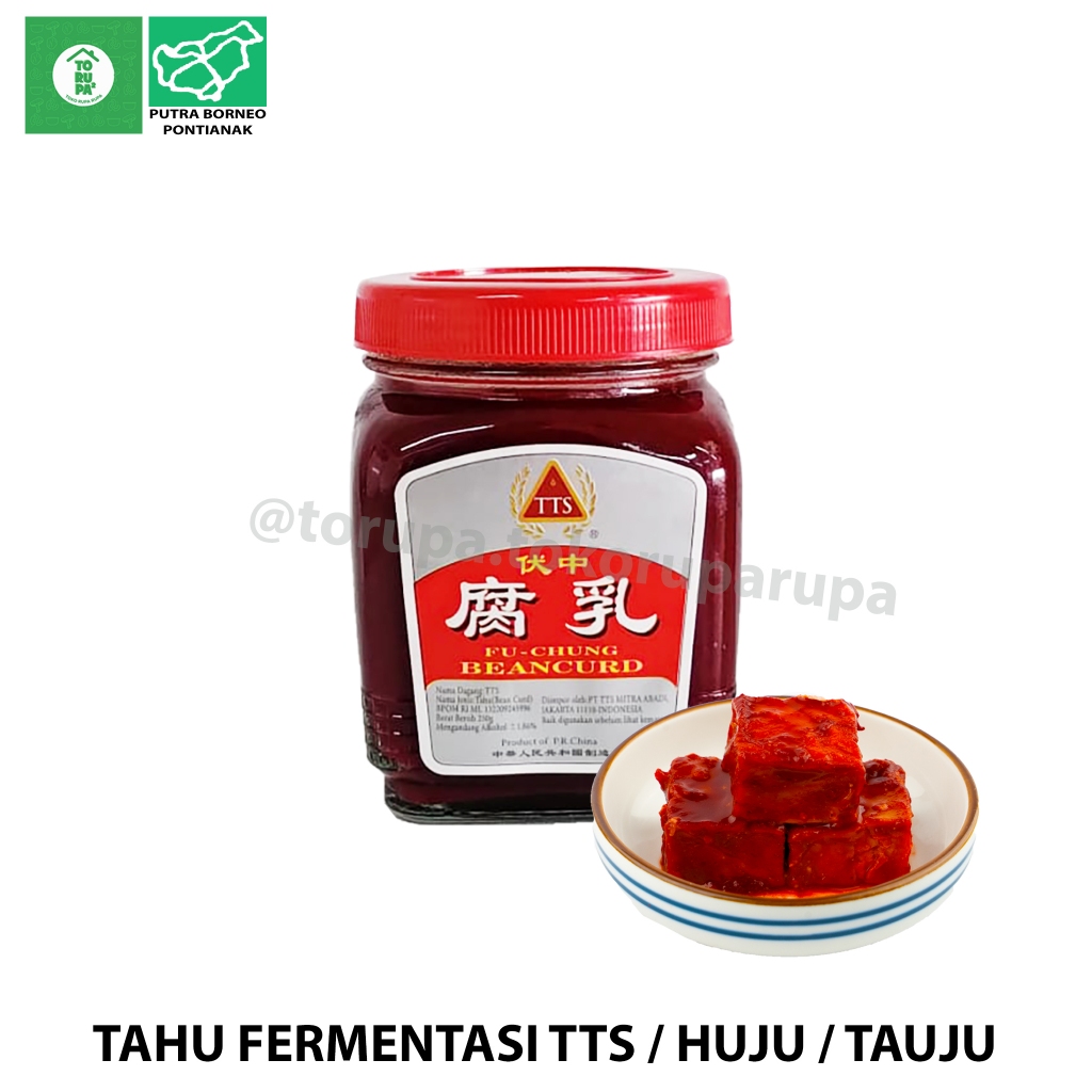 

Tahu Fermentasi China TTS 250 gr / Fu Chung Bean Curd / Tauju Huju Tauji / Tahu Vegetarian Food
