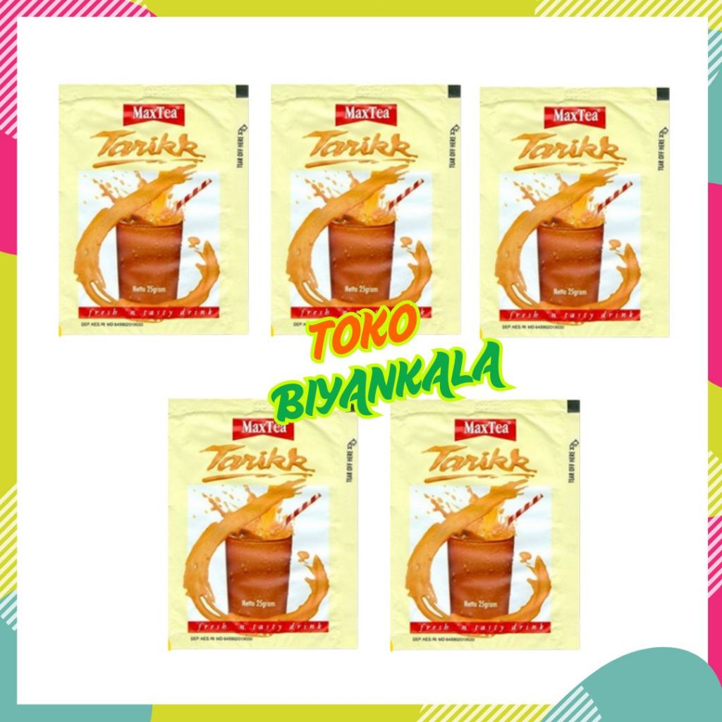 

MAX TEA TEH TARIK ISI 5 PCS