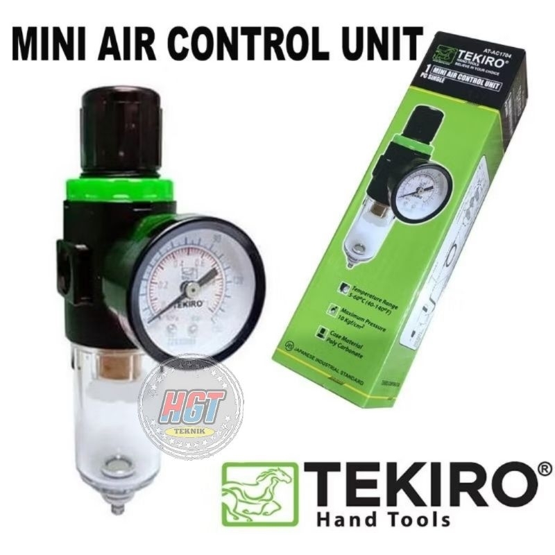 Tekiro air control unit single Air Filter angin compressor mini Tekiro Filter udara kompresor