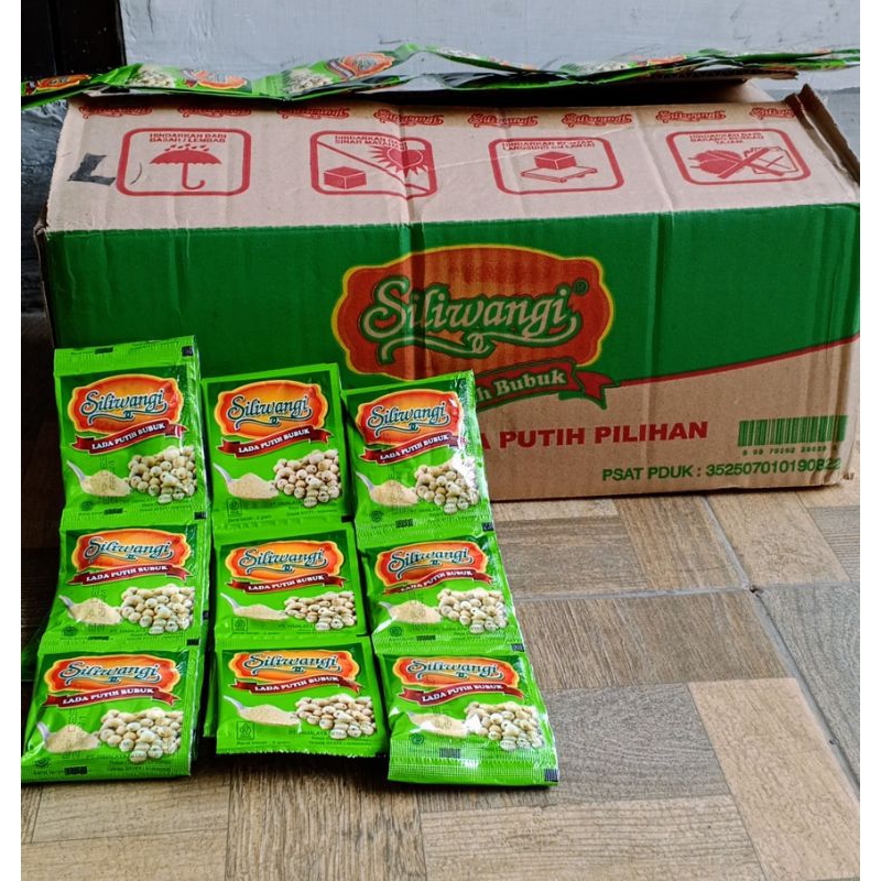 

Merica bubuk Siliwangi 1 dus (isi 8 pack)