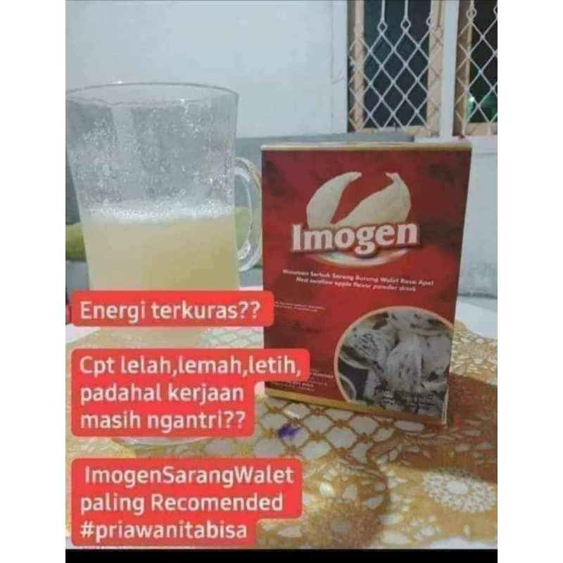 

IMOGEN SARANG WALET : 1 BOX ISI 10 SACHET