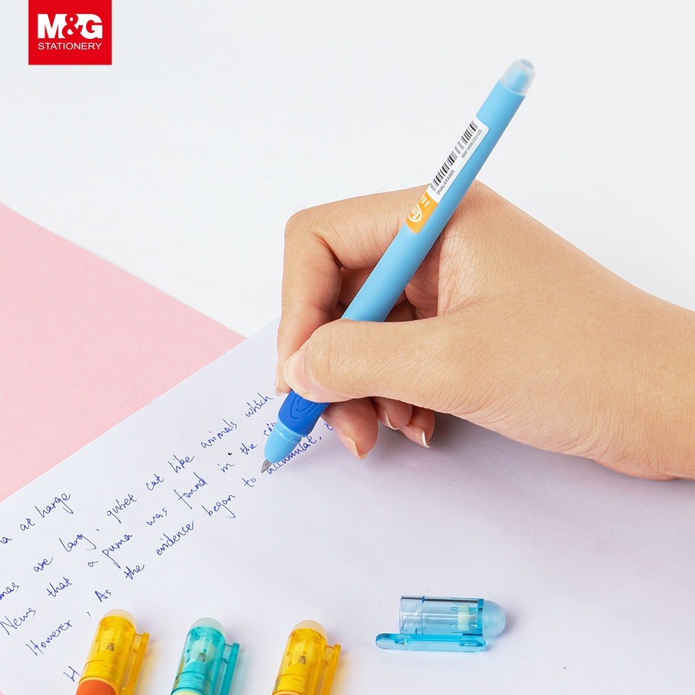 

M&G ERASABLE GEL PEN 0.5MM BLUE AKP182A6 BISA DIHAPUS