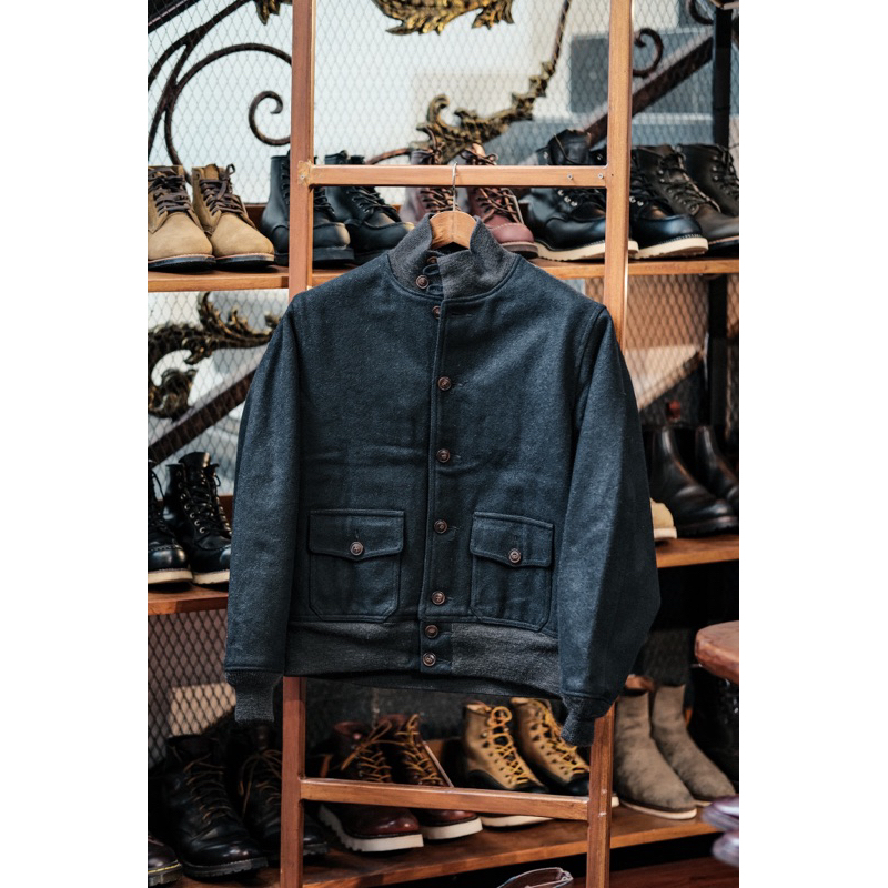 Buzz Rickson William Gibson Type A1 Jacket Wool Military Original Authentic Made Japan