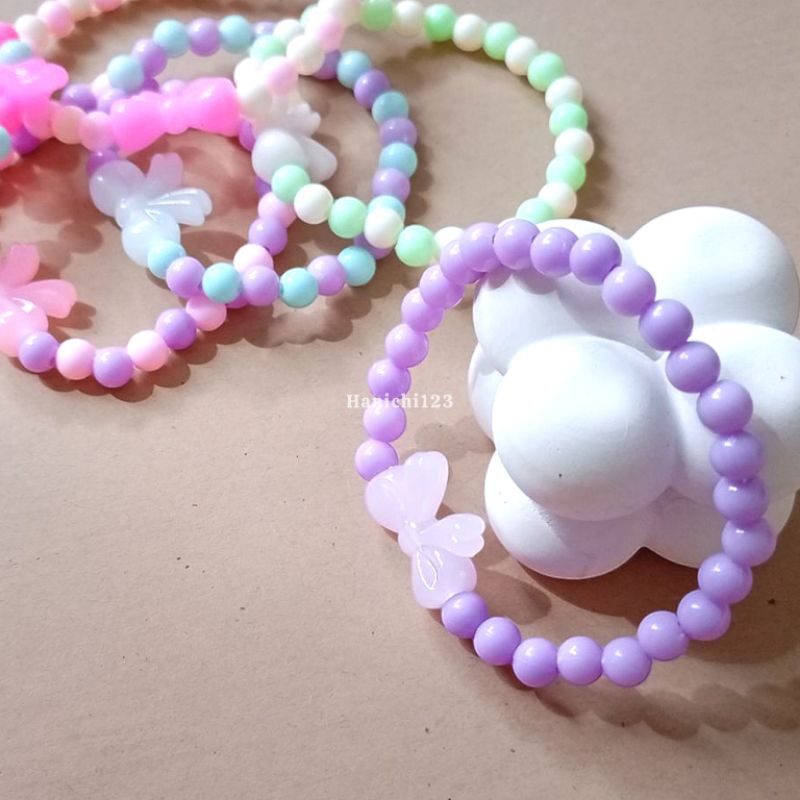 Gelang Anak Anak Gelang Manik Manik Gelang Rainbow Gelang Mainan Anak