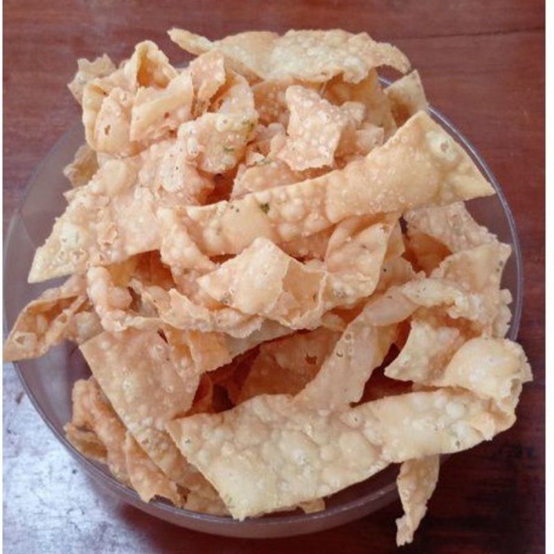 

Keripik Pangsit Gurih Renyah – Kriuknya Murah