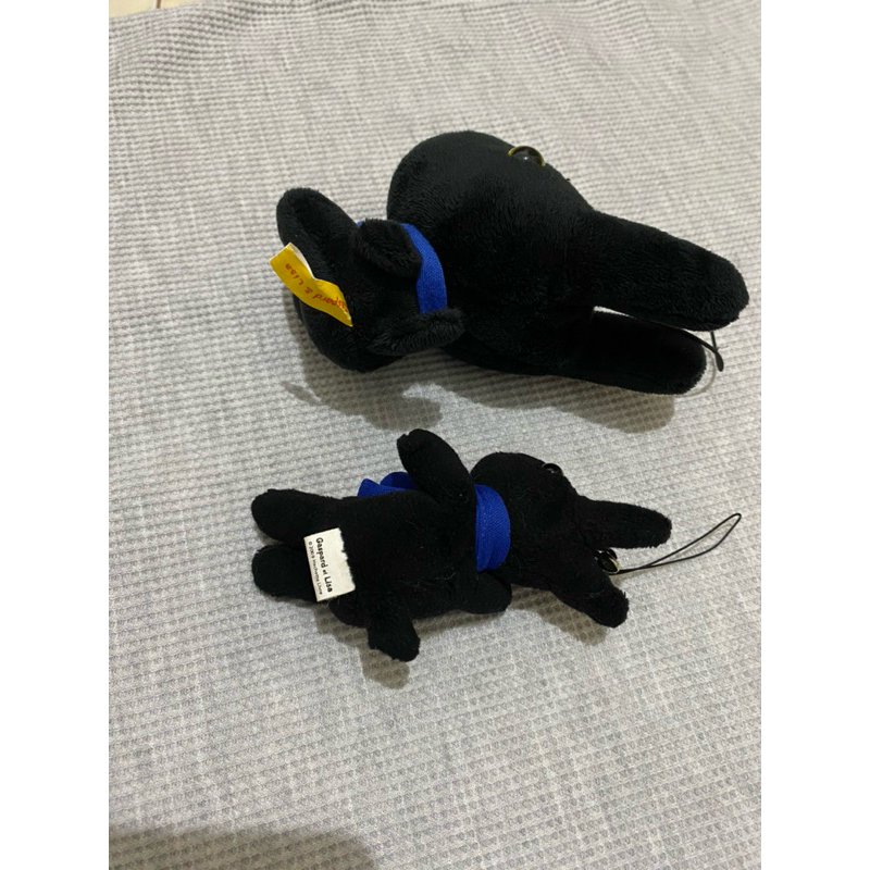 Gaspard Et Lisa Plush Keychain Mascot trinkets rare original japan gantungan kunci