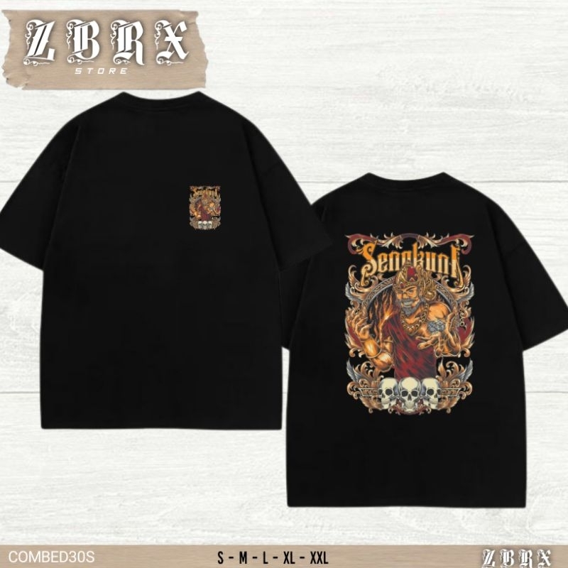 KAOS SENGKUNI MODEL SENGKUNI SABLON DEPAN BELAKANG