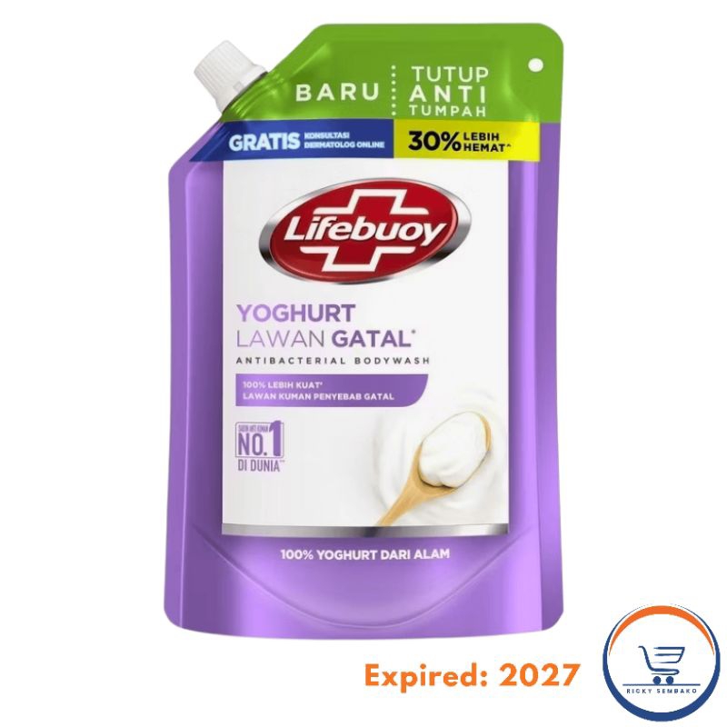 Lifebuoy Sabun Mandi Cair Refill Yogurt Care