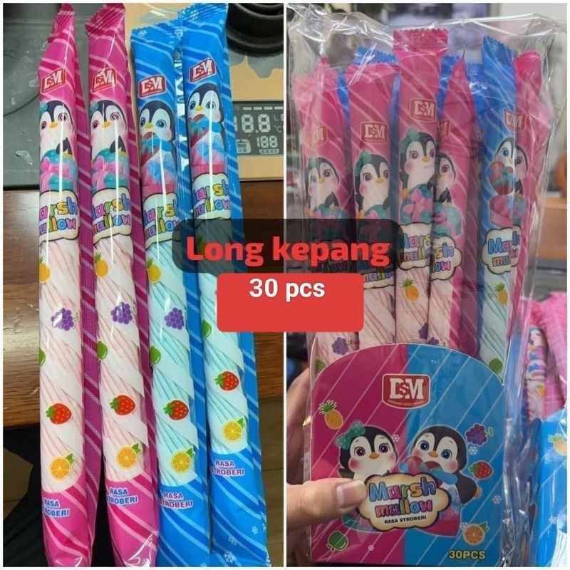 

Masmalow panjang kepang isi 30 pcs