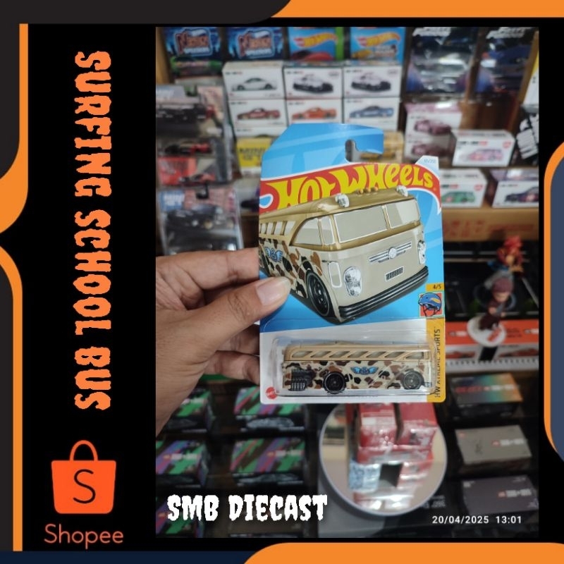 HOT WHEELS SURFIN' SCHOOL BUS