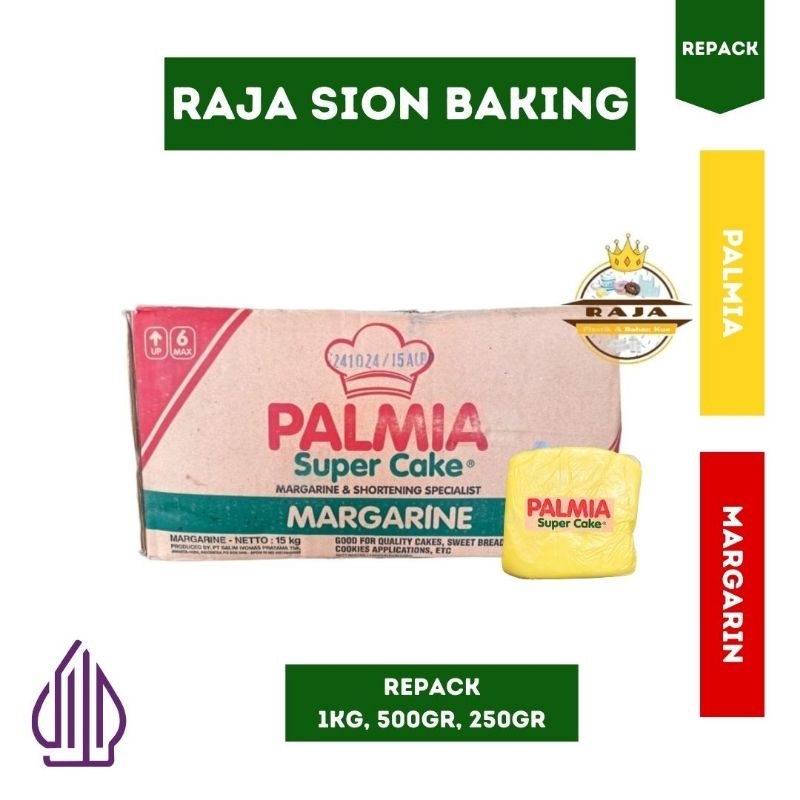 

Palmia Super Cake Mentega Margarine Repack 1 KG 500gr 250gr