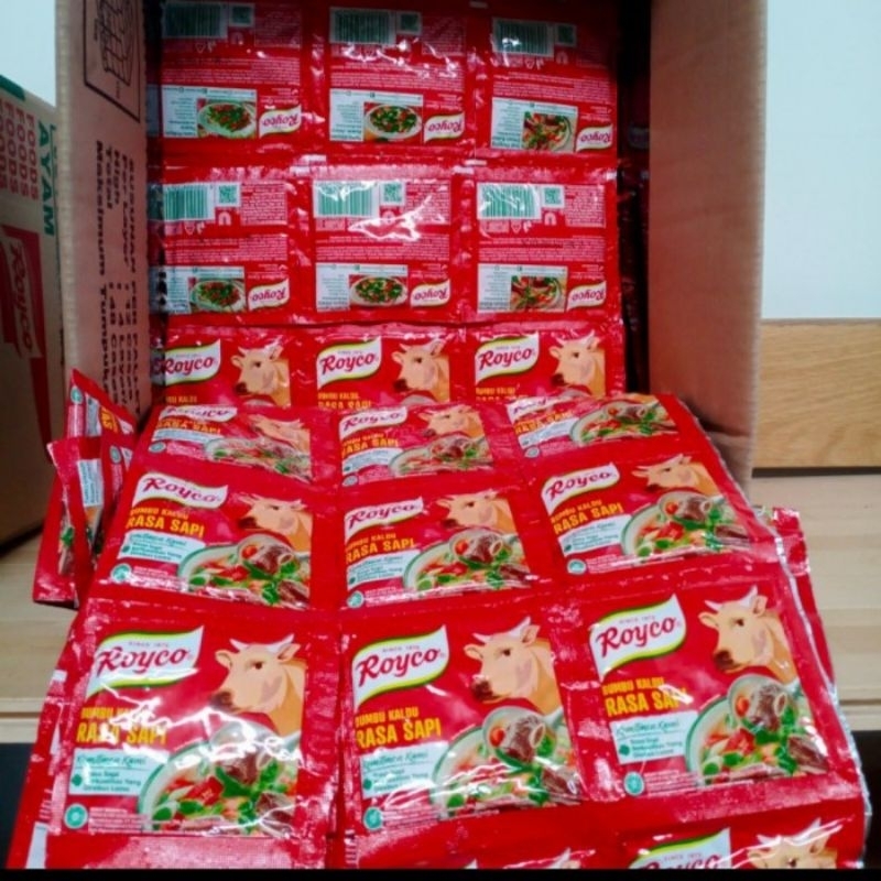

Maknyuss1 Royco 3 Renteng (Isi 36 Pcs) / Royco Ayam / Royco Sapi