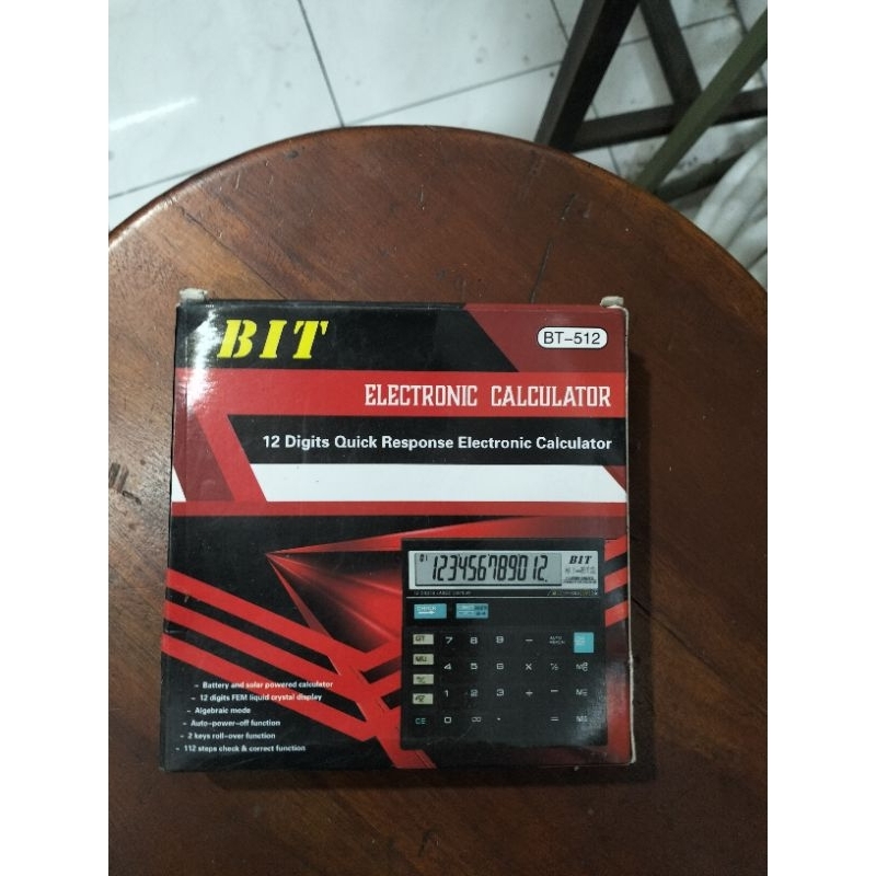 

BIT KALKULATOR BT-512