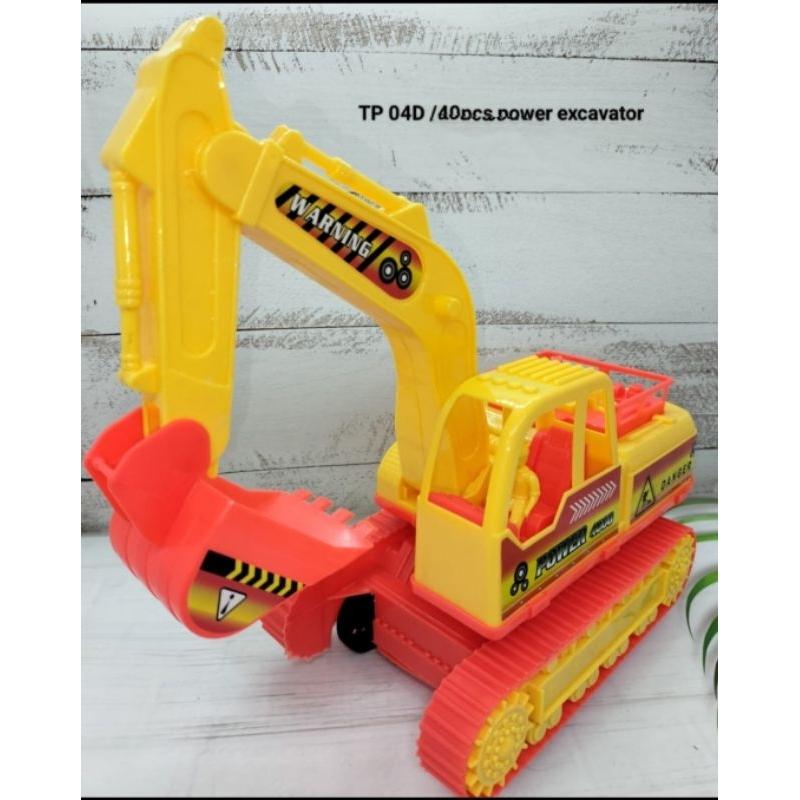 Mainan bego excavator besar