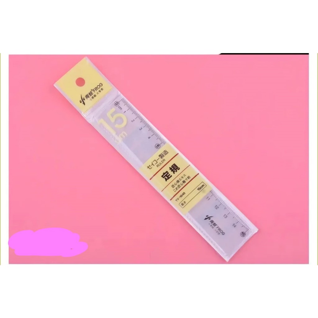 

PENGGARIS MISTAR PLASTIK TRANSPARAN TEBAL BAGUS 15 CM / 20 CM / 30 ML PLASTIC RULER