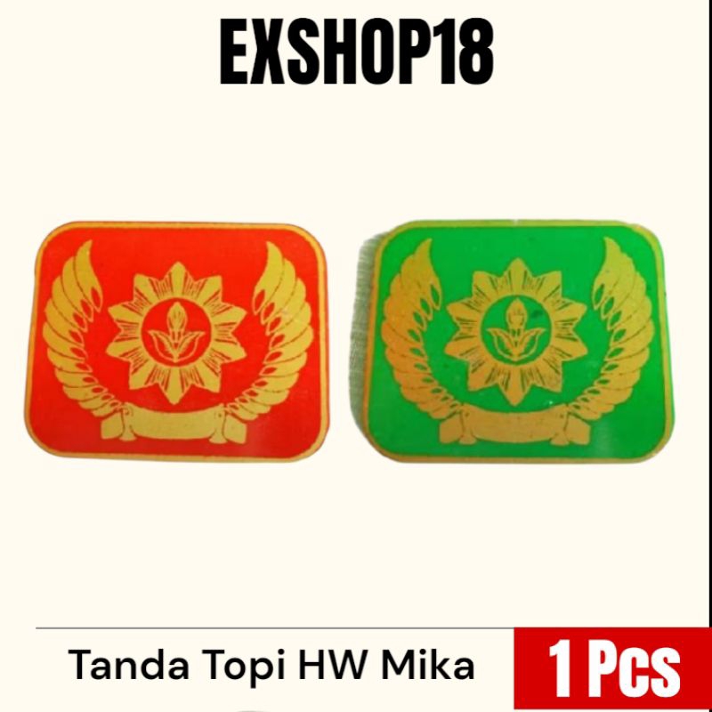 Pin Tanda Topi Pramuka HW Hizbul Wathan Mika / Pin Baret Pramuka HW