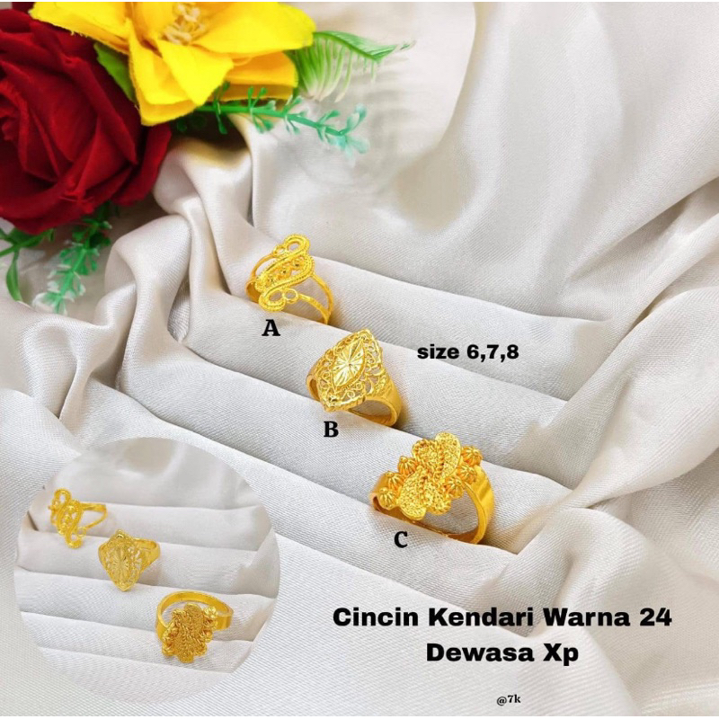 CINCIN RIPIN DENG DENG KENDARI BERLAPIS EMAS