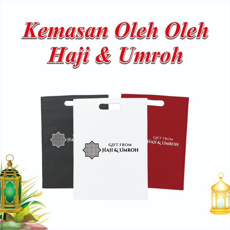 

(10 pcs) KEMASAN OLEH OLEH OLEH HAJI DAN UMROH SOUVENIR GIFT HADIAH UK.20X26CM